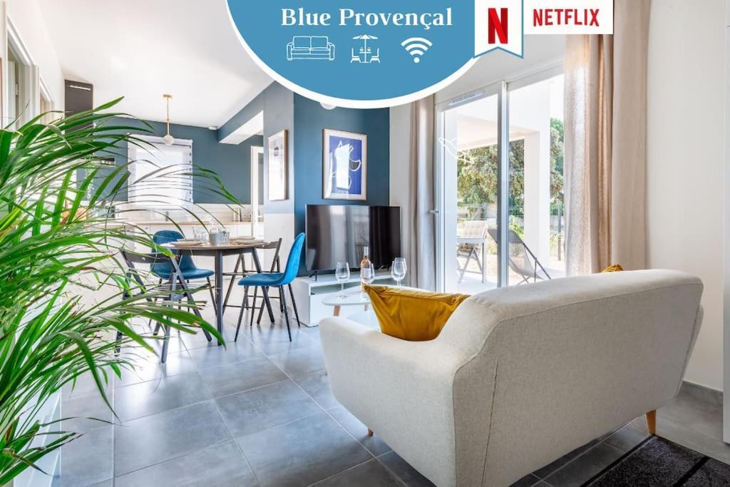 ☆ Blue Provencal Appartement ☆ Morieres-les-Avignon Zewnętrze zdjęcie